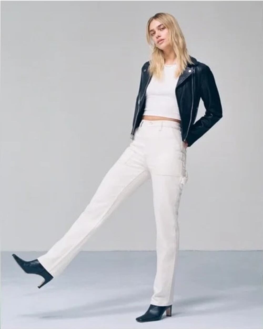 Abercrombie & Fitch Jeans Women's Size 28/6 '90s Straight Ultra High Rise White